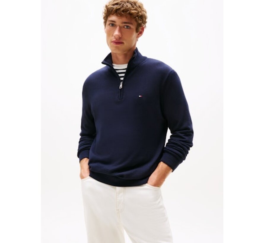 ESSENTIAL COTTON ZIP Desert Sky (MW0MW37331 - DW5)