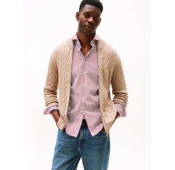 Tommy Hilfiger CLASSIC COTTON CABLE Coastal Taupe (MW0MW40440 - AFE)
