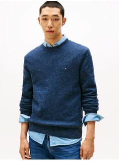 Tommy Hilfiger LAMBSWOOL BLEND DONE Desert Sky Heather (MW0MW40435 - DV6)
