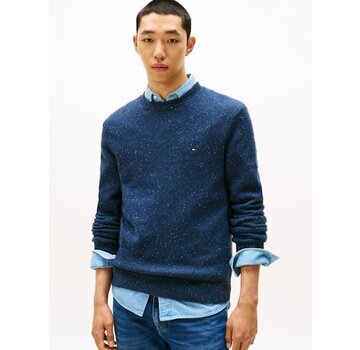 Tommy Hilfiger LAMBSWOOL BLEND DONE Desert Sky Heather (MW0MW40435 - DV6)