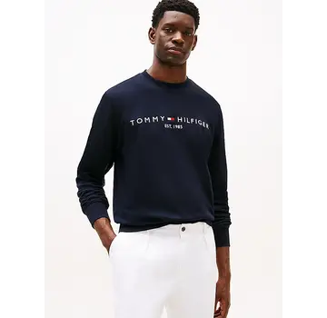 Tommy Hilfiger TOMMY LOGO SWEATSHIR Desert Sky (MW0MW11596 - DW5)