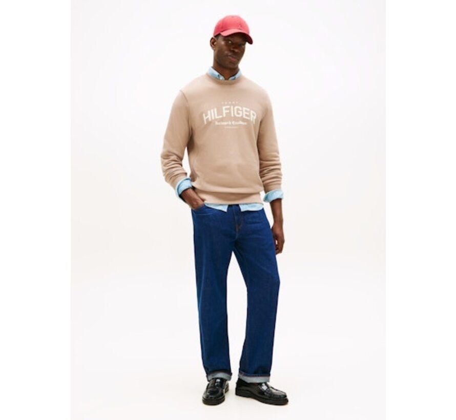 HILFIGER ARCH CREW N Coastal Taupe (MW0MW40067 - AFE)
