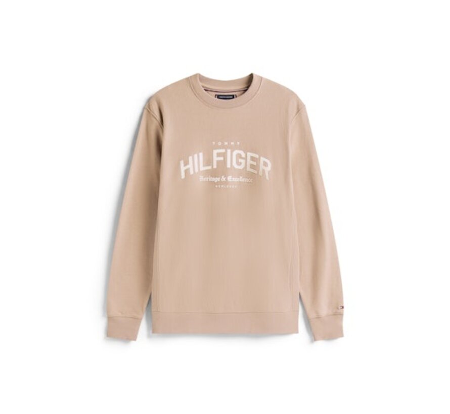 HILFIGER ARCH CREW N Coastal Taupe (MW0MW40067 - AFE)