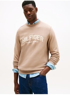 Tommy Hilfiger HILFIGER ARCH CREW N Coastal Taupe (MW0MW40067 - AFE)