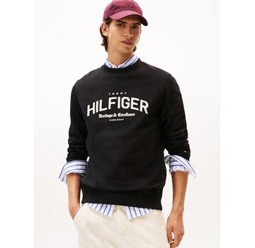 Tommy Hilfiger HILFIGER ARCH CREW N Black (MW0MW40067 - BDS)