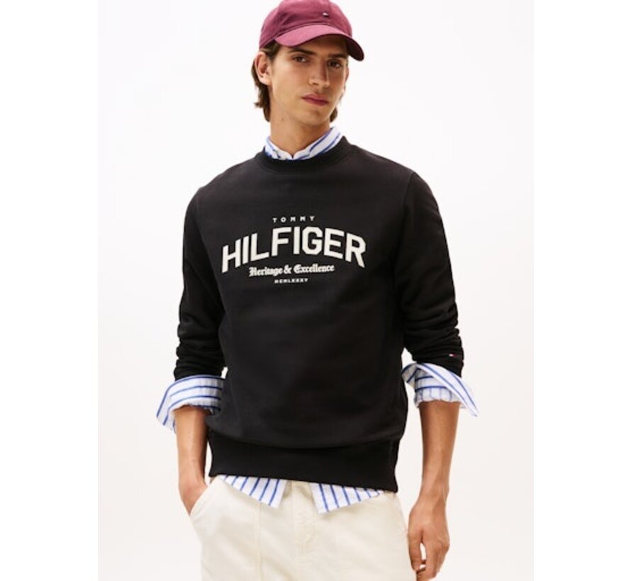 HILFIGER ARCH CREW N Black (MW0MW40067 - BDS)