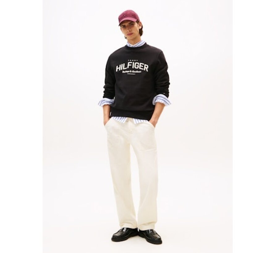 HILFIGER ARCH CREW N Black (MW0MW40067 - BDS)