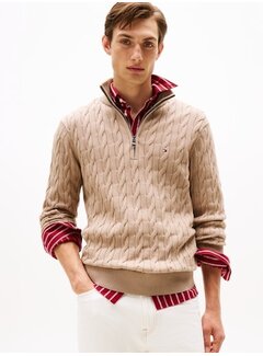 Tommy Hilfiger CLASSIC COTTON CABLE Coastal Taupe (MW0MW36532 - AFE)