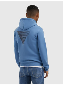 Pure Path Essential Logo Hoodie Blue Grey (25030301 - 93)