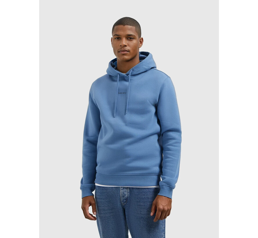 Essential Logo Hoodie Blue Grey (25030301 - 93)