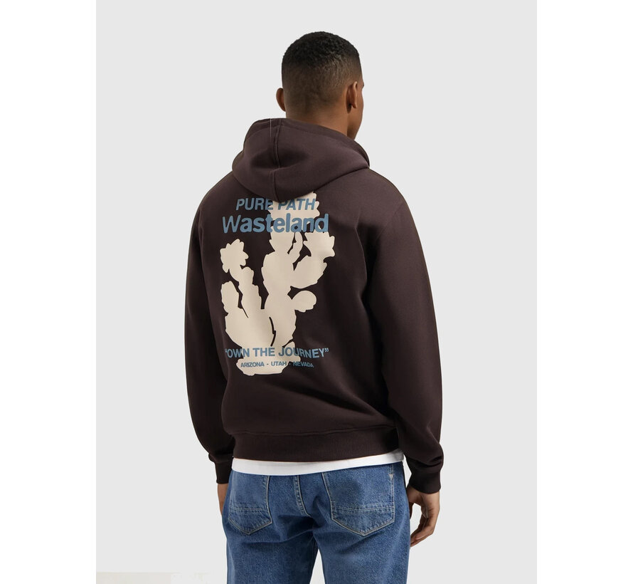 Desert Wasteland Hoodie Dark Brown (25030304 - 96)
