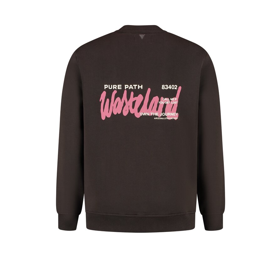 Wasteland Sweater Dark Brown (25030310 - 96)