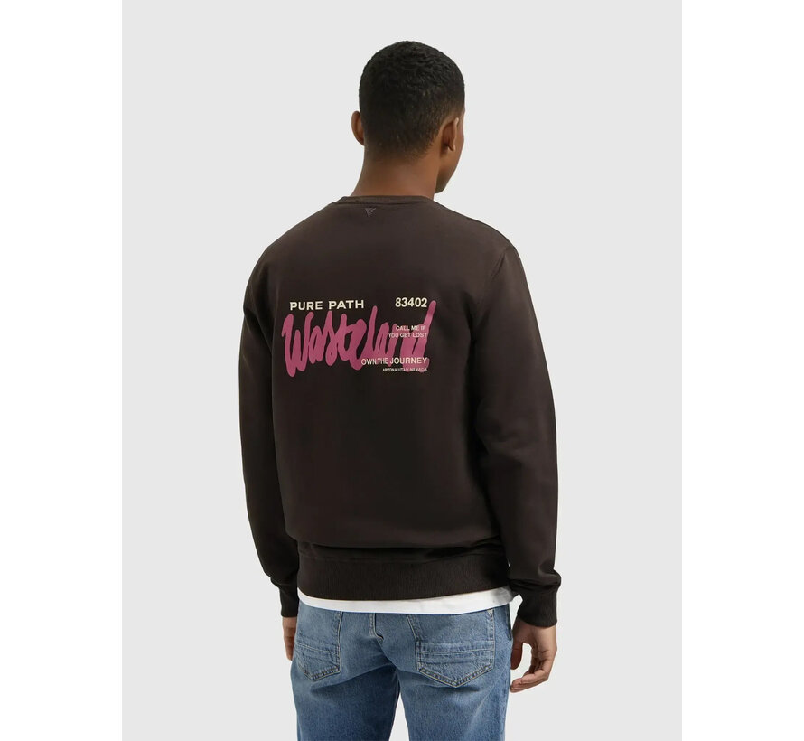 Wasteland Sweater Dark Brown (25030310 - 96)