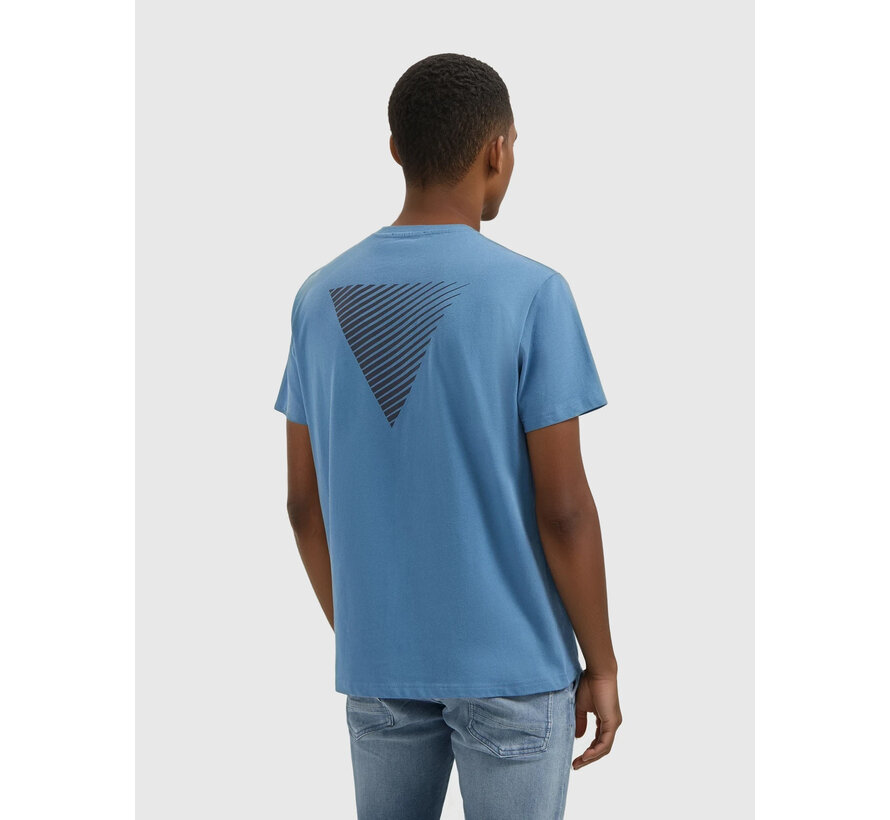 Essential Logo T-shirt Blue Grey (25030101 - 93)