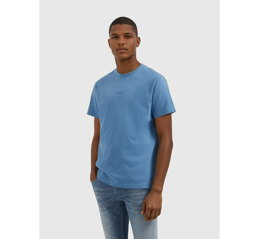 Essential Logo T-shirt Blue Grey (25030101 - 93)