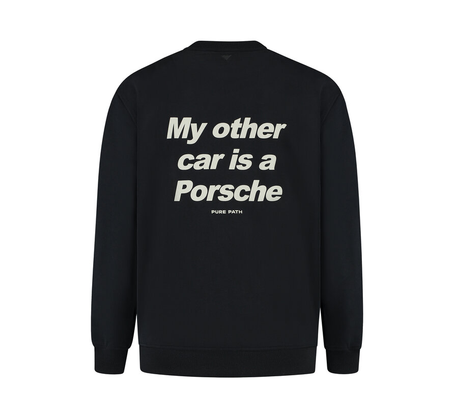 My Other Car Sweater Black (25030309 - 02)