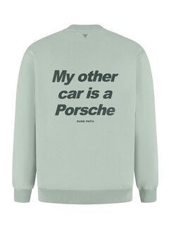 Pure Path My Other Car Sweater Army Green (25030309 - 10)