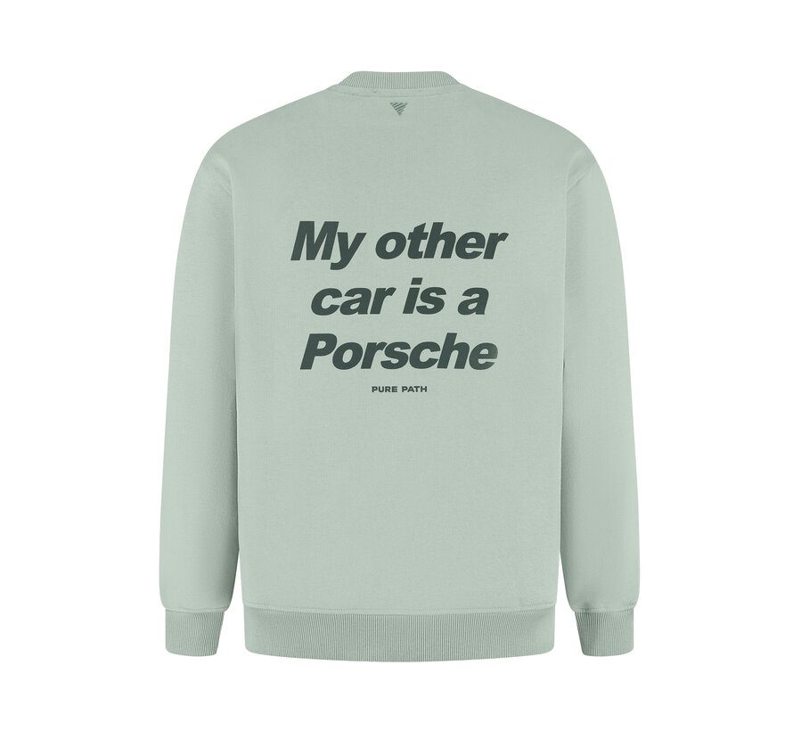 My Other Car Sweater Army Green (25030309 - 10)