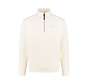 Embroidery Half-zip Sweater Ecru (25030311 - 54)