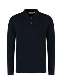 Pure Path Regular Polo fit Knitwear Dark Navy (25030810 - 57)