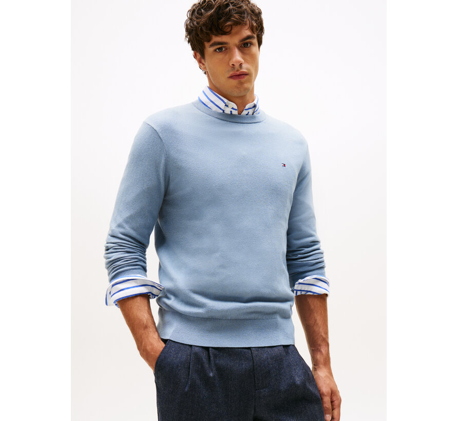 PIMA ORG CTN CASHMER Brisk Blue (MW0MW28046 - C2B)