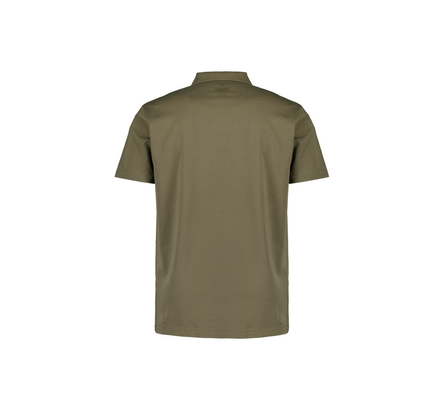 Polo V Solid Stretch Dark Moss (27380305SN - 186)