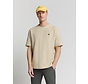 T-Shirt Crewneck Solid Relief Jacquard Sand (28320433 - 015)