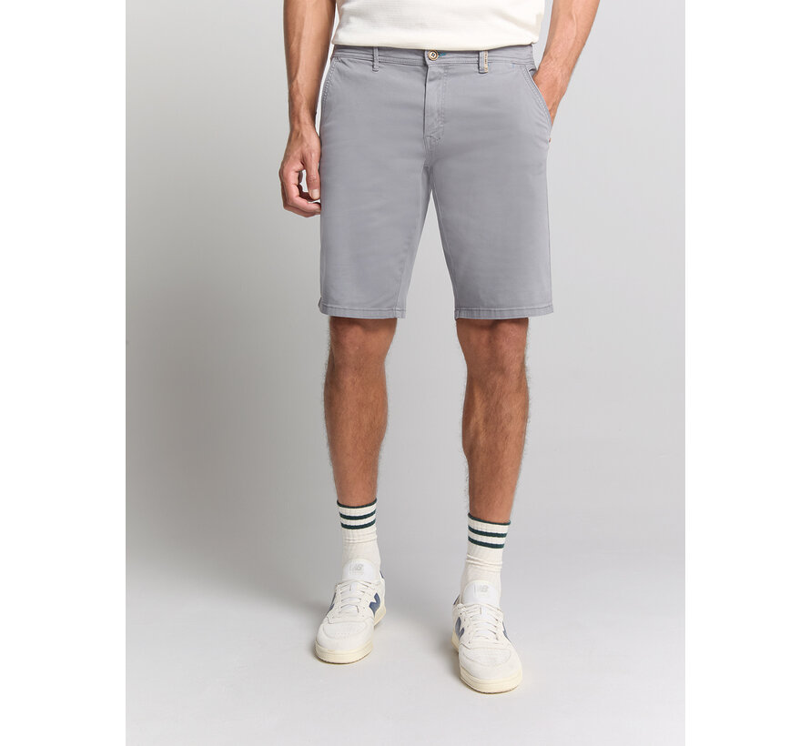 Short Chino Garment Dyed Twill Stretch Washed Blue (288190406 - 137)