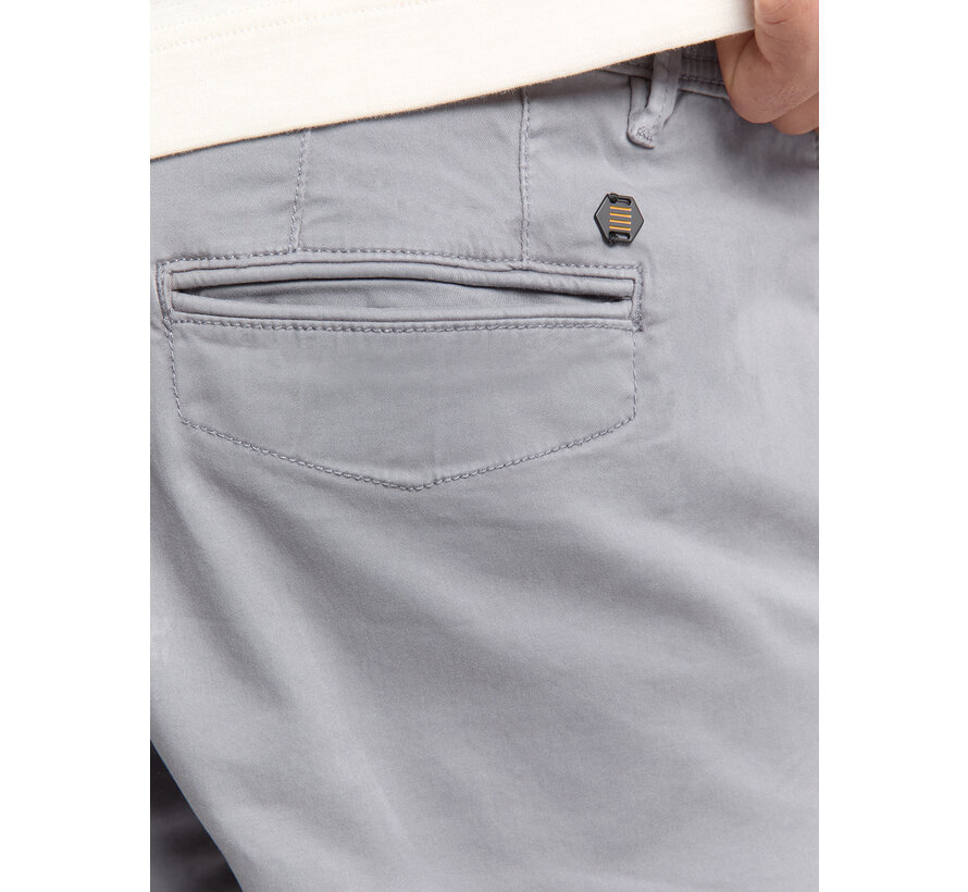 Short Chino Garment Dyed Twill Stretch Washed Blue (288190406 - 137)