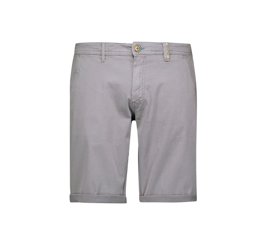 Short Chino Garment Dyed Twill Stretch Washed Blue (288190406 - 137)