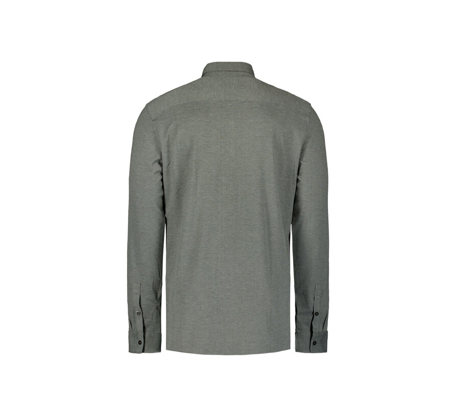 Shirt Jersey Melange Stretch Dark Steel (N4180 - 124)