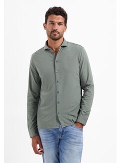 No Excess Shirt Jersey Melange Stretch Dark Steel (N4180 - 124)
