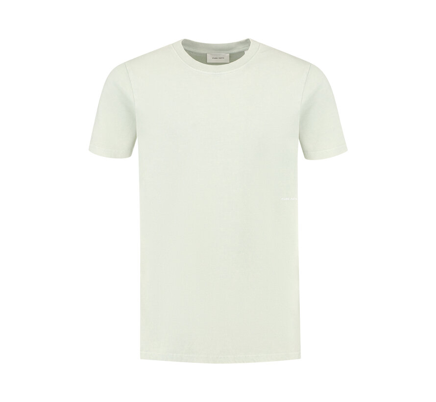Acid Sideline Wordmark T-shirt Light Army (25010103 - 08)