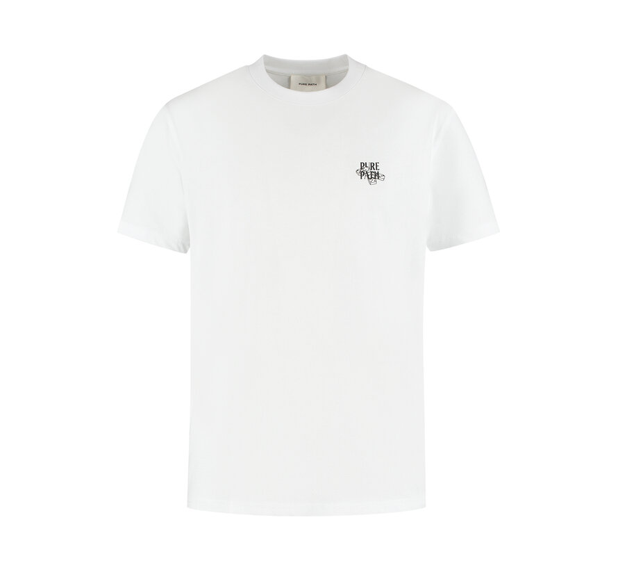 Club Domino T-shirt White (25110188 - 01)