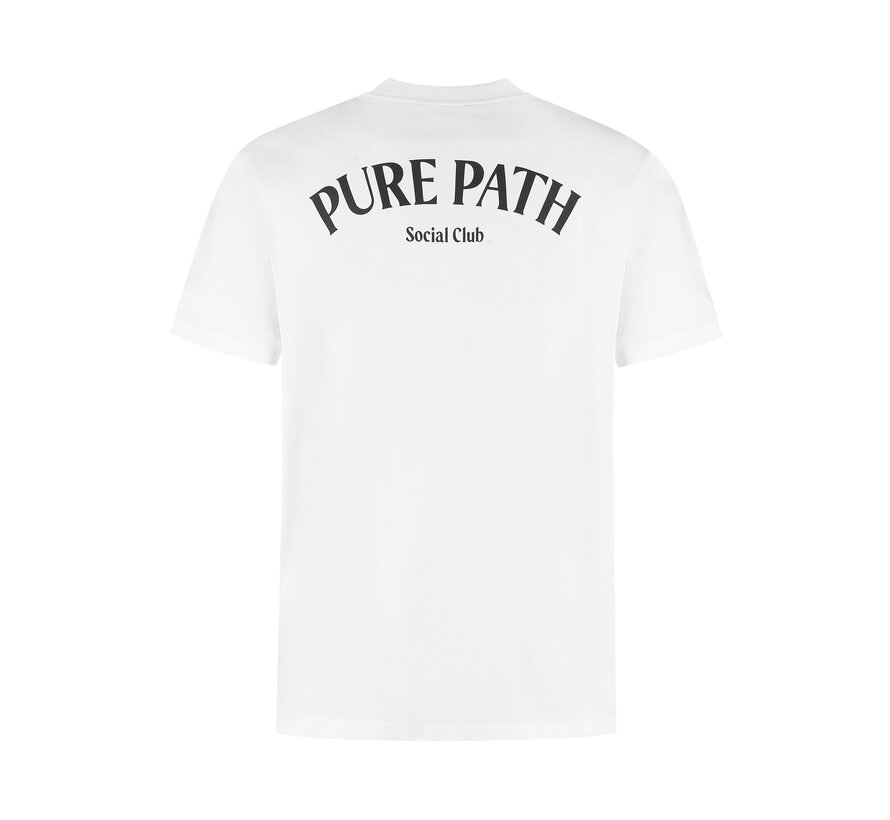 Club Domino T-shirt White (25110188 - 01)