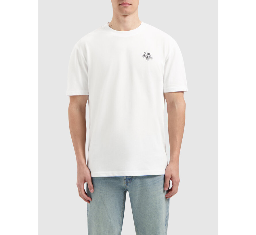 Club Domino T-shirt White (25110188 - 01)