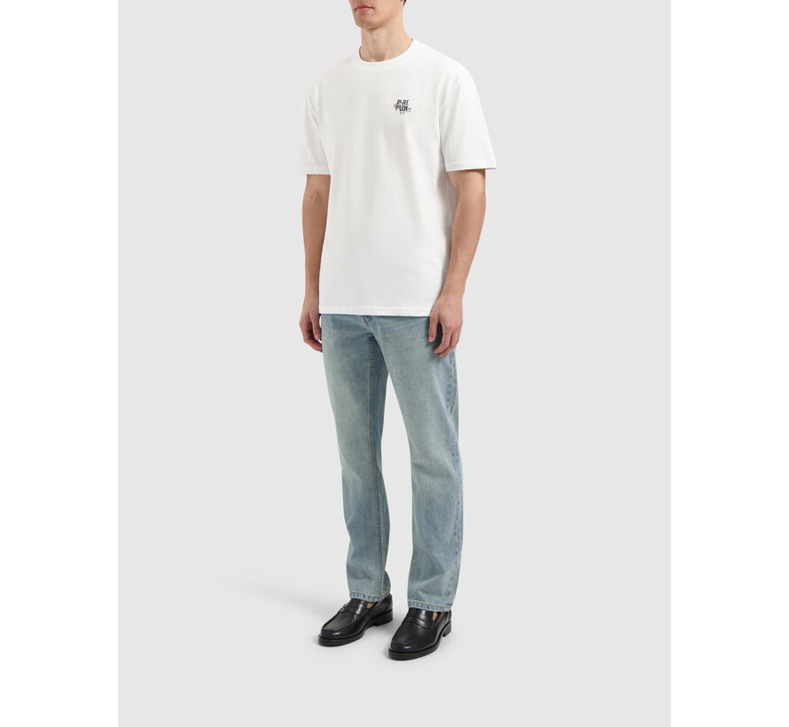 Club Domino T-shirt White (25110188 - 01)