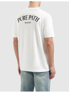 Pure Path Club Domino T-shirt White (25110188 - 01)