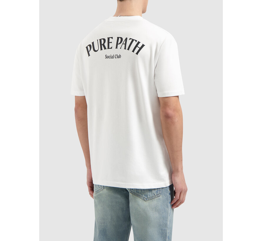 Club Domino T-shirt White (25110188 - 01)