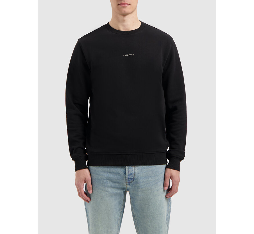 Tropical Escape Sweater Black (25110397 - 02)