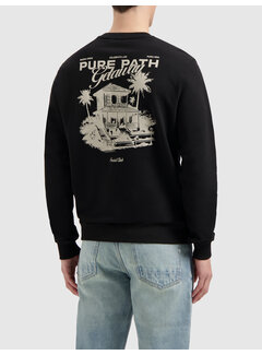 Pure Path Tropical Escape Sweater Black (25110397 - 02)