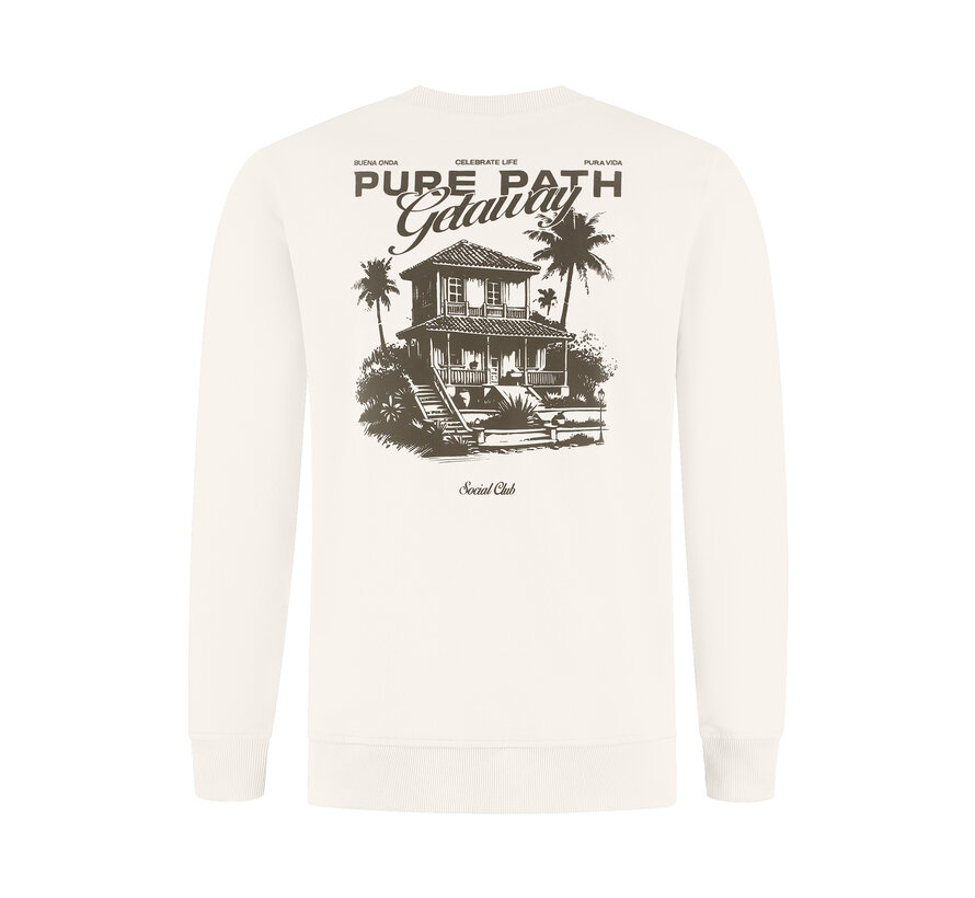 Tropical Escape Sweater Sand (25110397 - 46)
