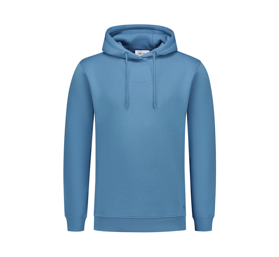 Tonal Triangle Hoodie Mid Blue (25110398 - 42)