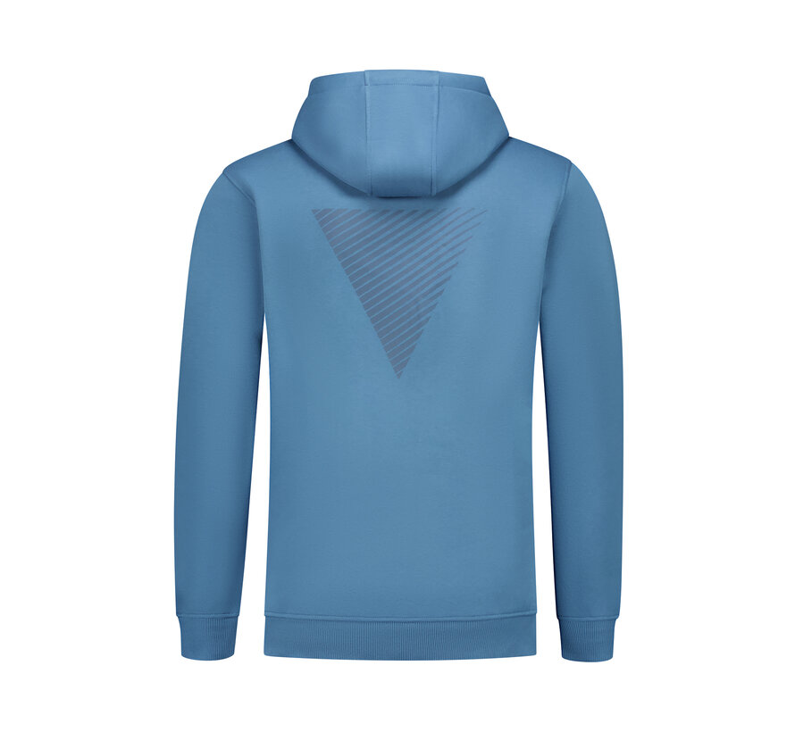 Tonal Triangle Hoodie Mid Blue (25110398 - 42)