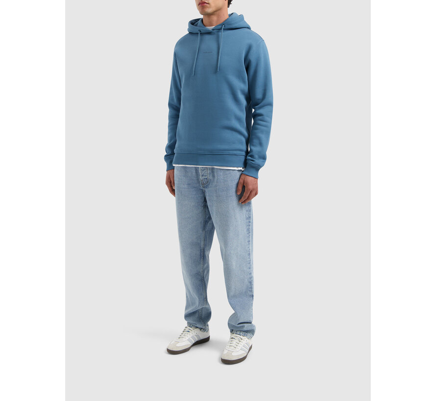 Tonal Triangle Hoodie Mid Blue (25110398 - 42)