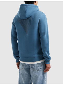 Pure Path Tonal Triangle Hoodie Mid Blue (25110398 - 42)