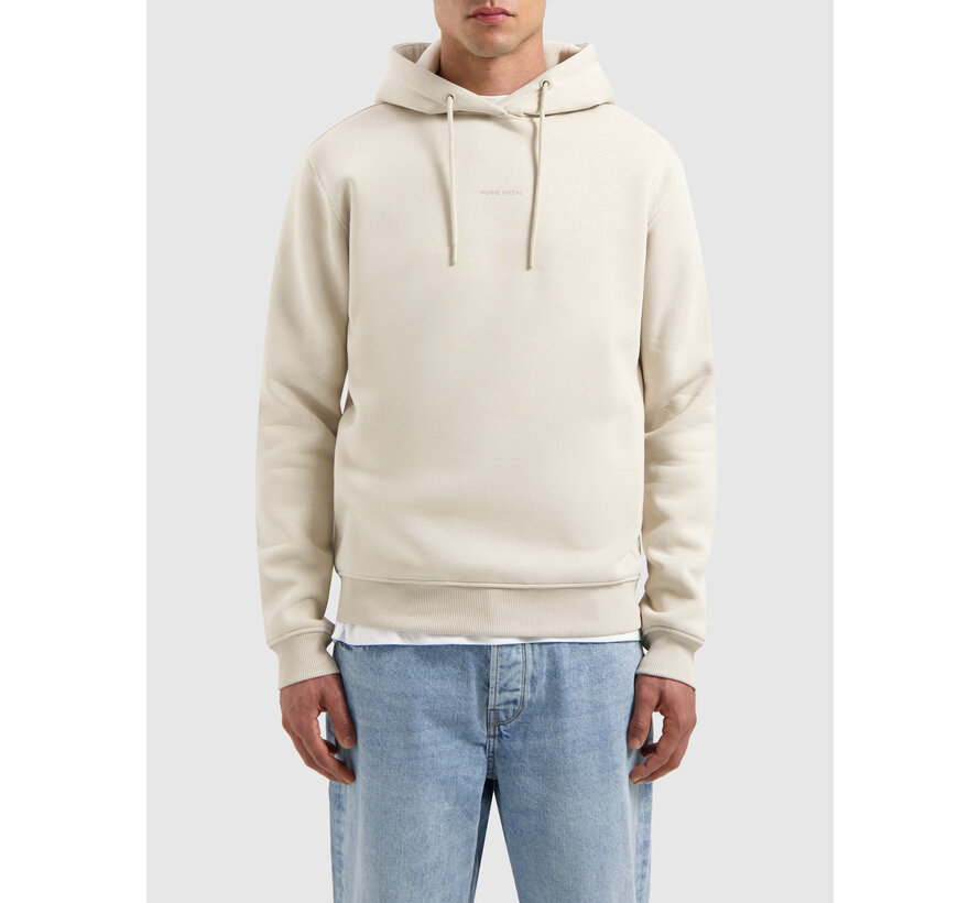 Tonal Triangle Hoodie Sand (25110398 - 46)