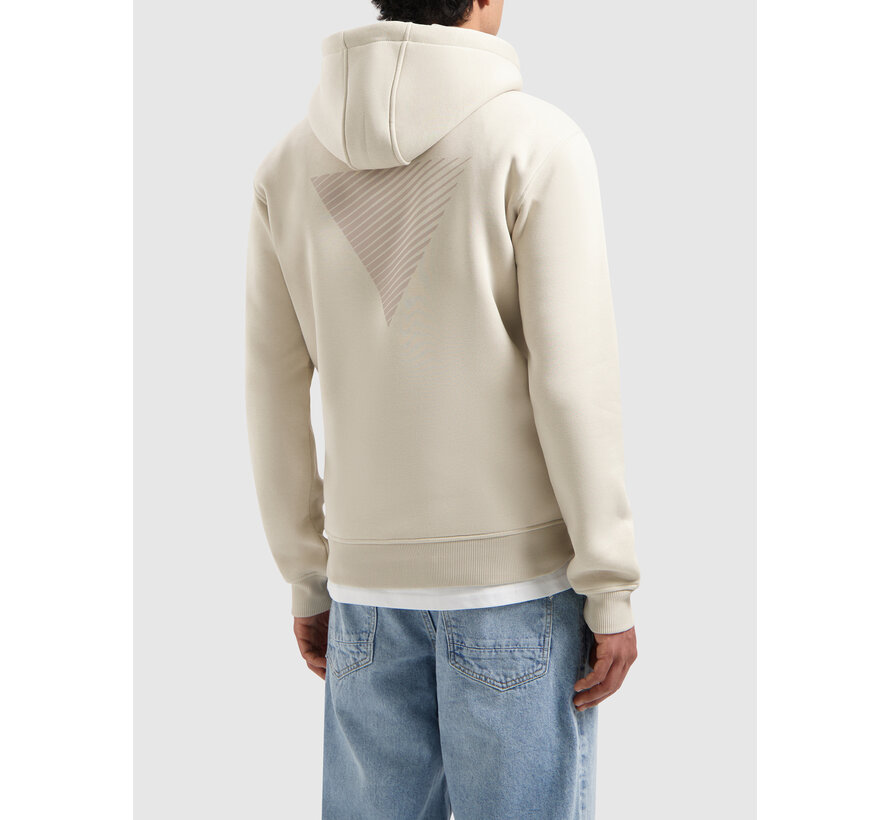 Tonal Triangle Hoodie Sand (25110398 - 46)