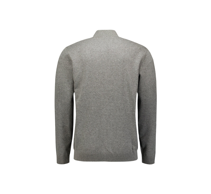 Cardigan 2 Coloured Melange Grey Melange (N2154 - 102)