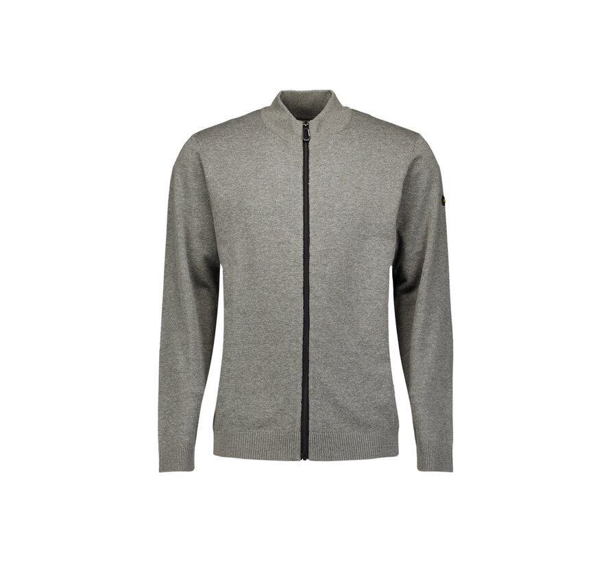 Cardigan 2 Coloured Melange Grey Melange (N2154 - 102)